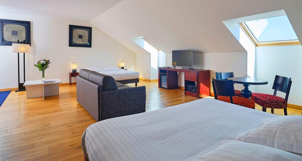 Le Mauritia Hotel Et Spa Pornic Exteriör bild